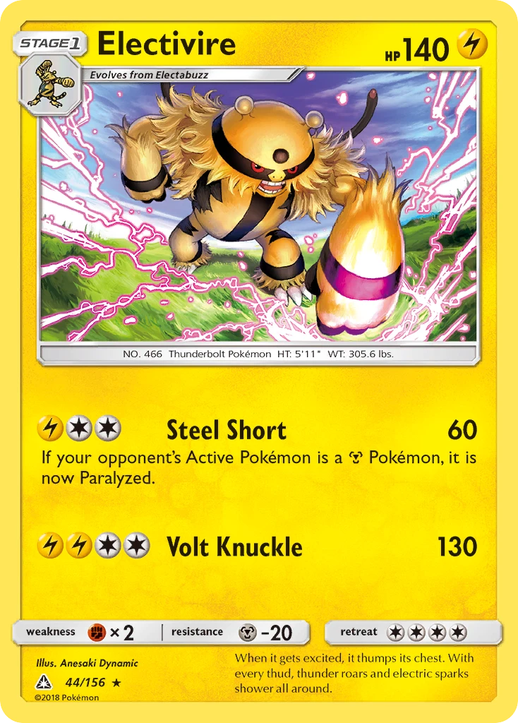 Electivire, 044/156