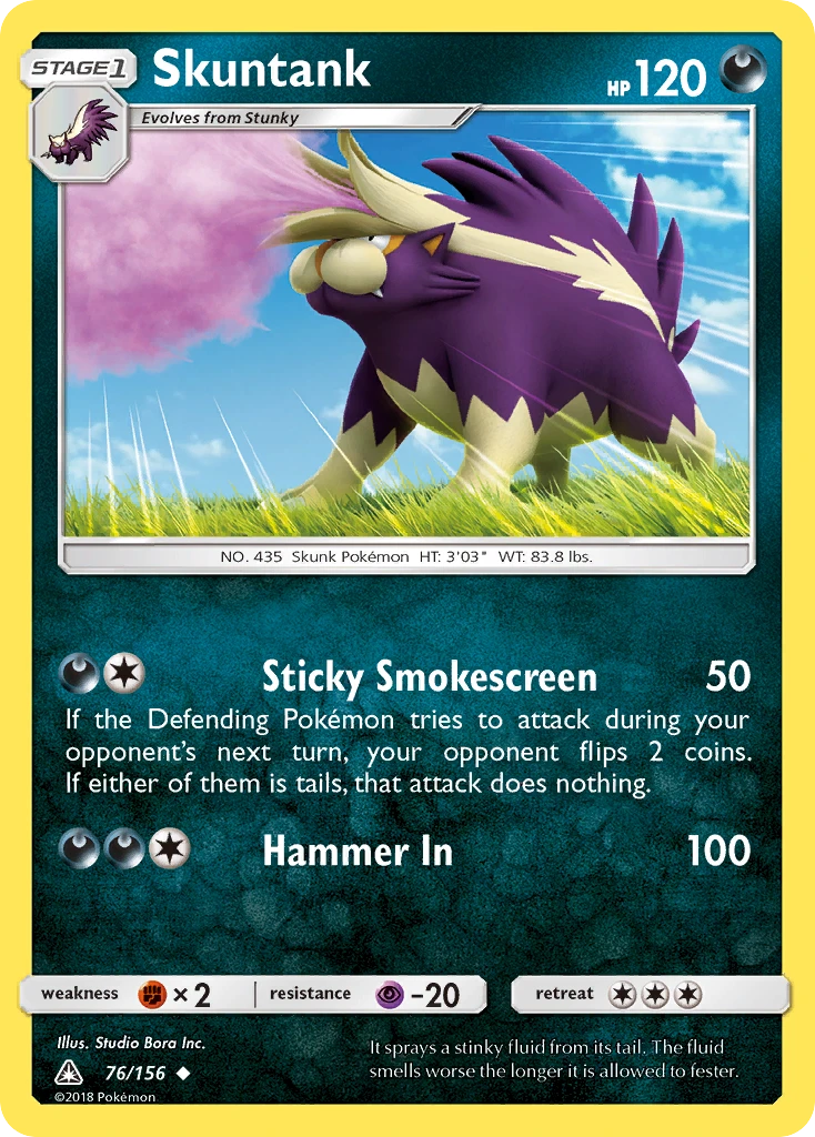 Skuntank, 076/156