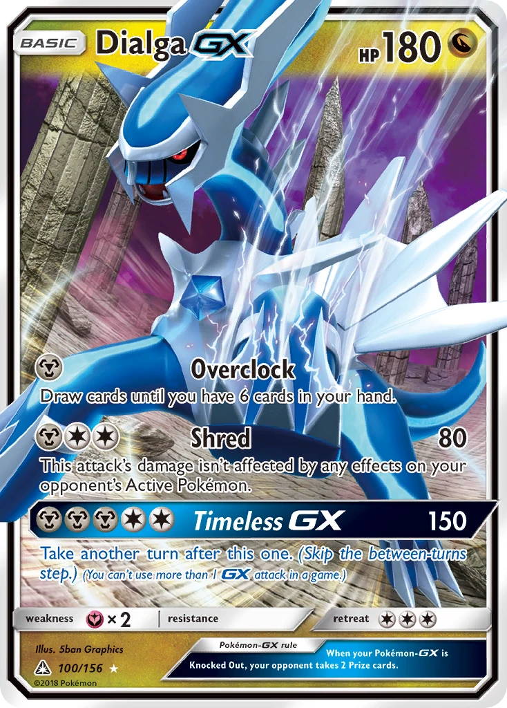 Dialga-GX, 100/156