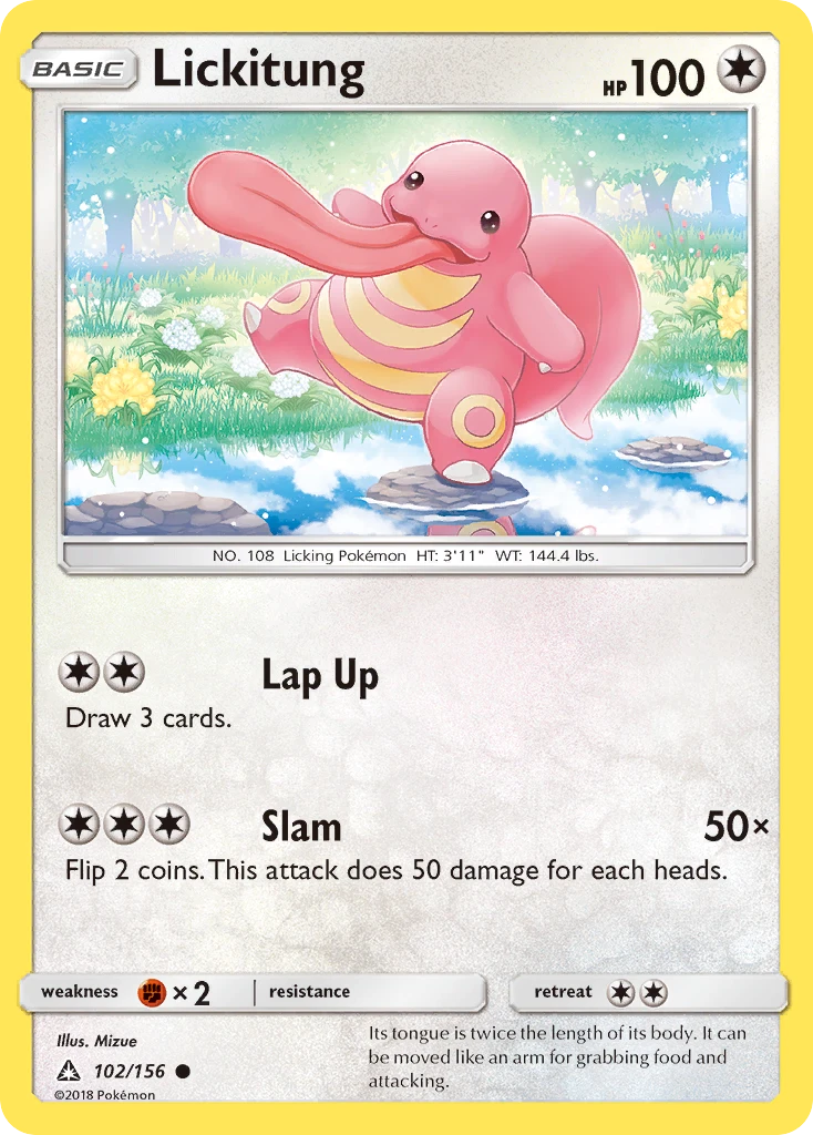 Lickitung, 102/156