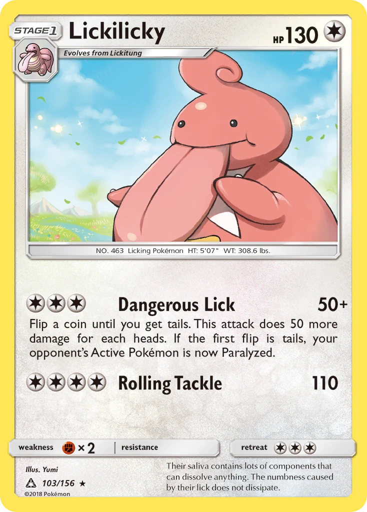 Lickilicky, 103/156