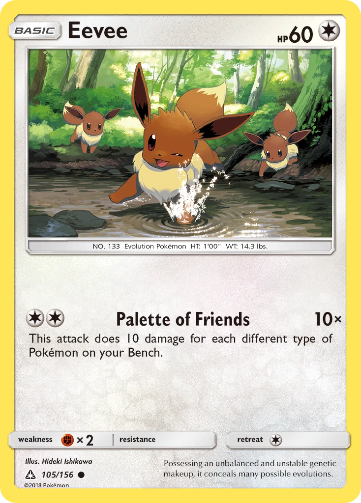 Eevee, 105/156