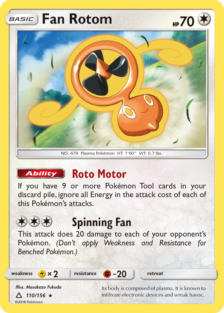 Fan Rotom, 110/156