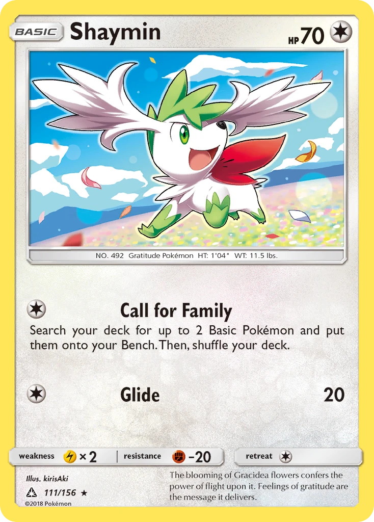 Shaymin, 111/156