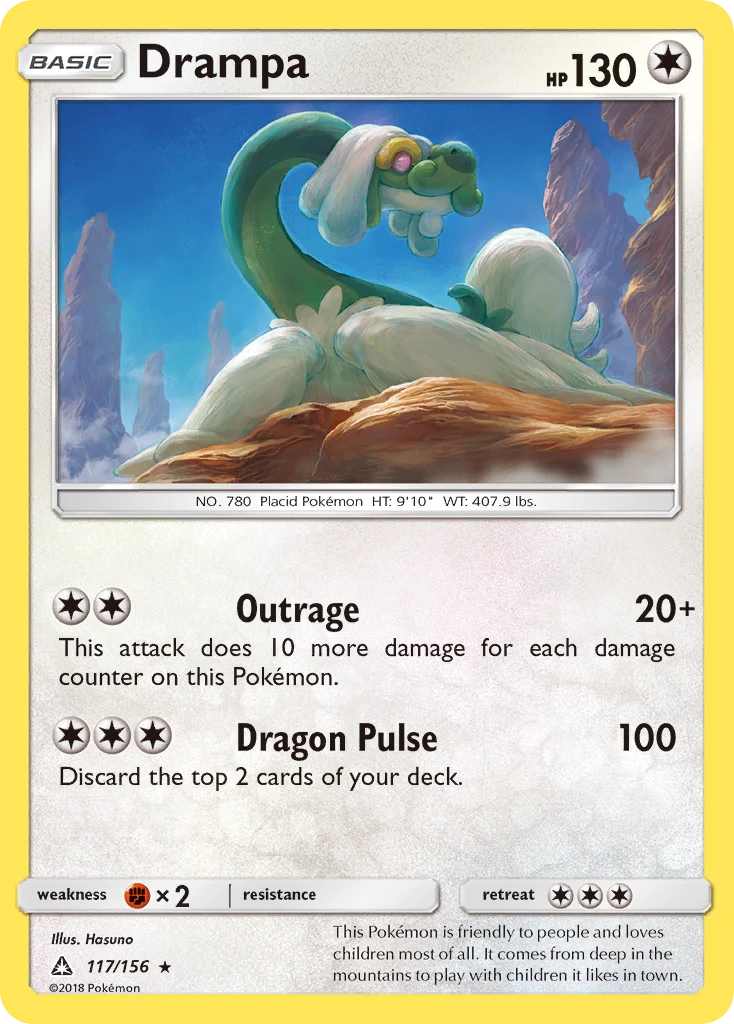 Drampa, 117/156