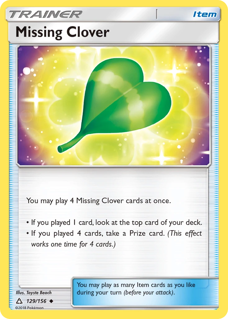 Missing Clover, 129/156