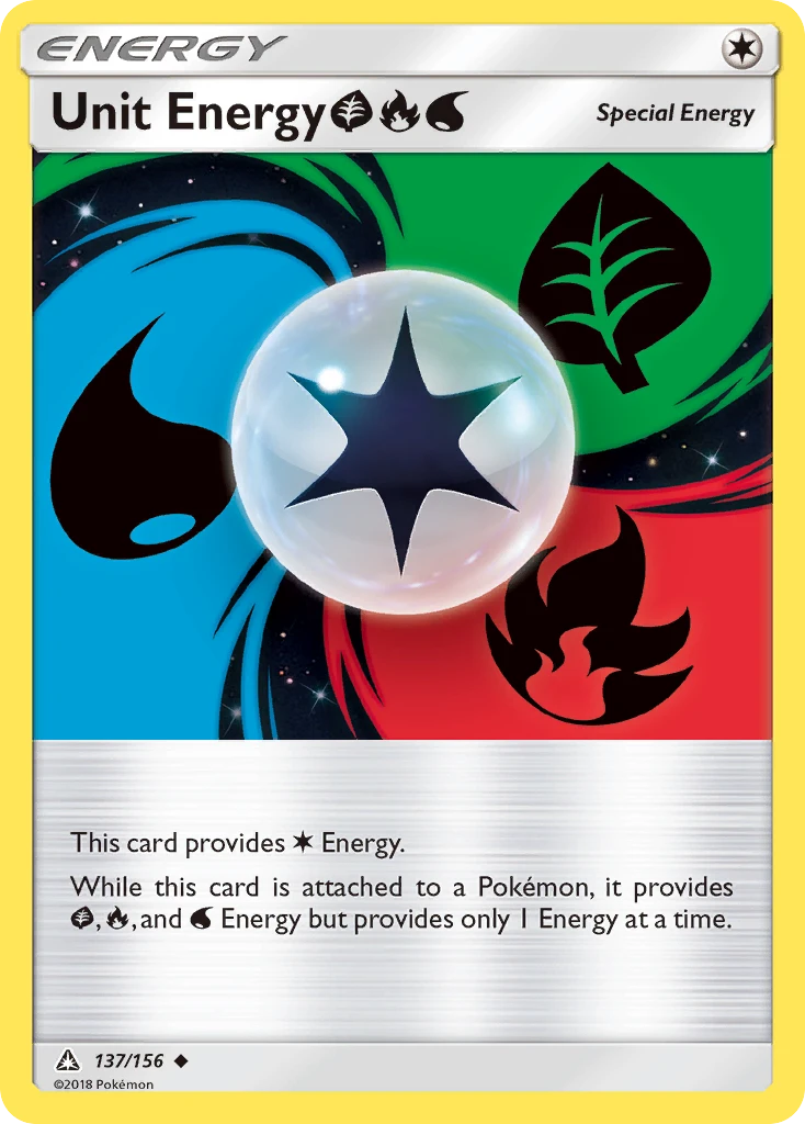 Unit Energy GrassFireWater, 137/156