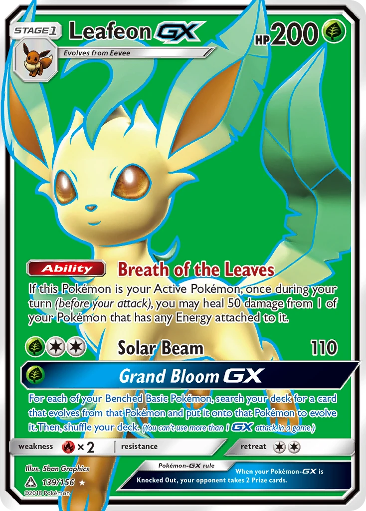 Leafeon-GX, 139/156