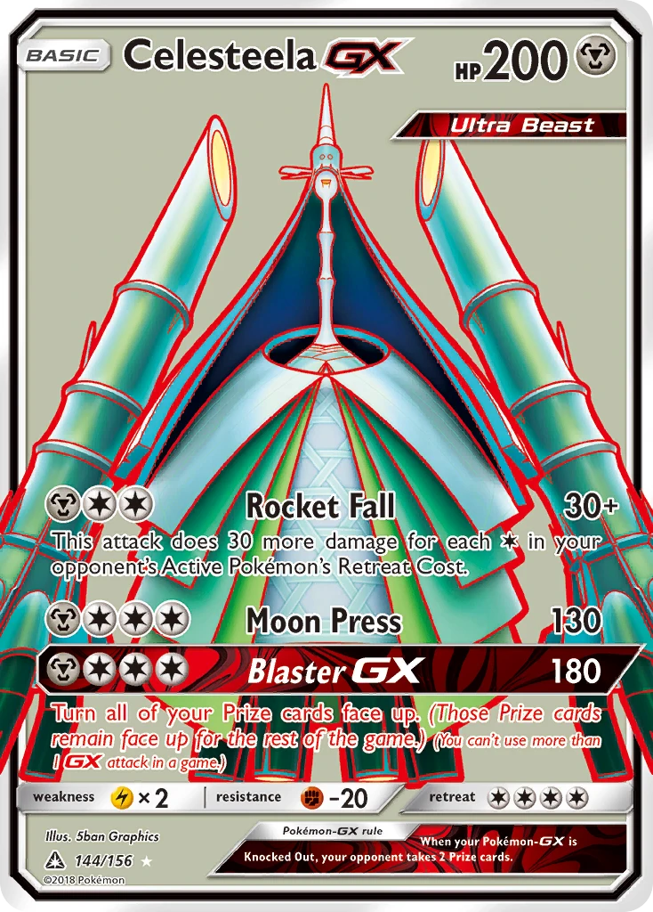 Celesteela-GX, 144/156