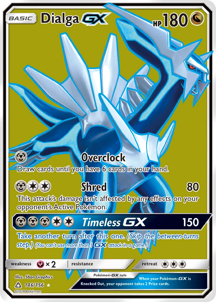 Dialga-GX, 146/156