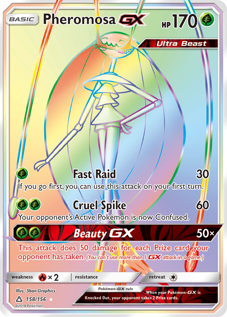 Pheromosa-GX, 158/156