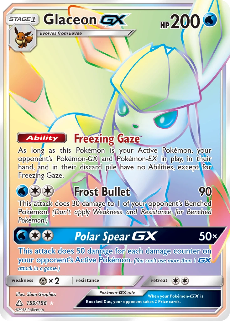 Glaceon-GX, 159/156
