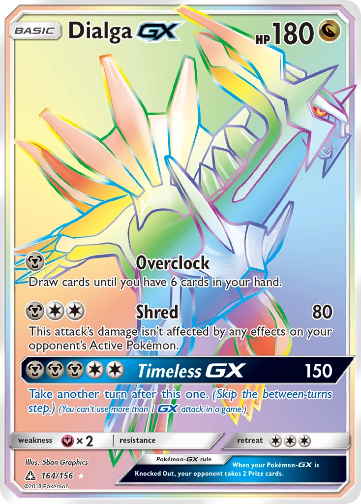 Dialga-GX, 164/156