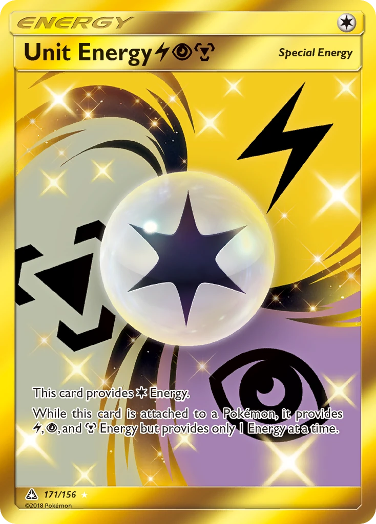Unit Energy LightningPsychicMetal, 171/156