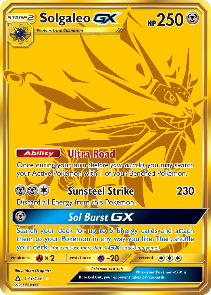 Solgaleo-GX, 173/156