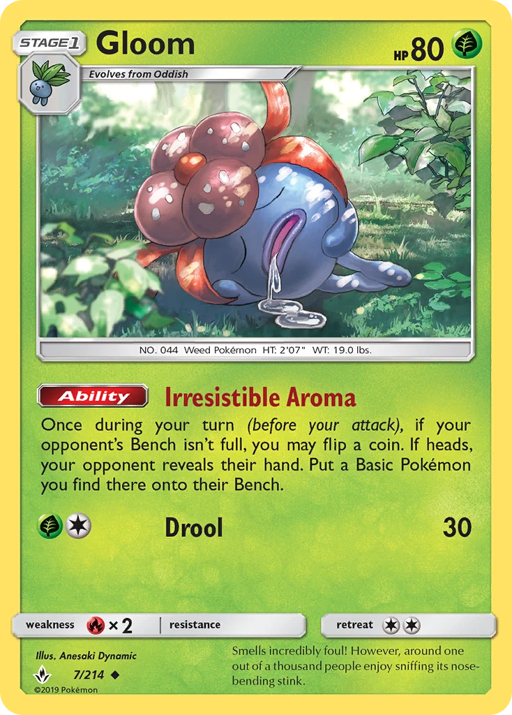Gloom, 007/214
