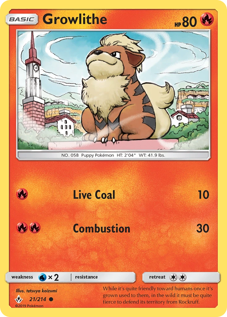 Growlithe, 021/214