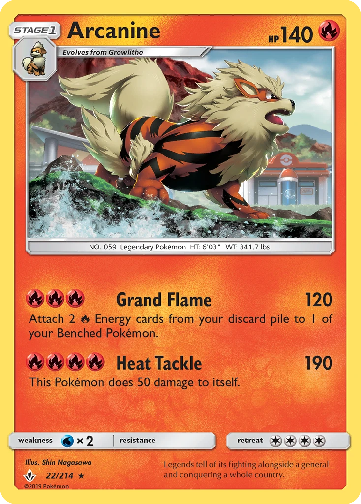 Arcanine, 022/214