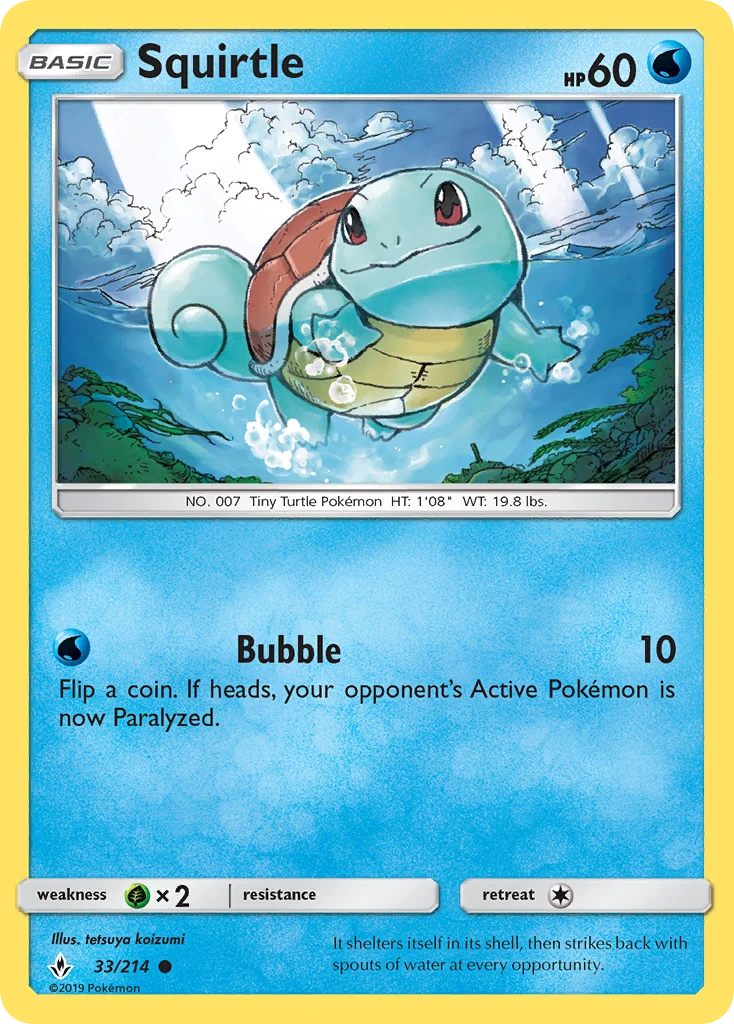 Squirtle, 033/214