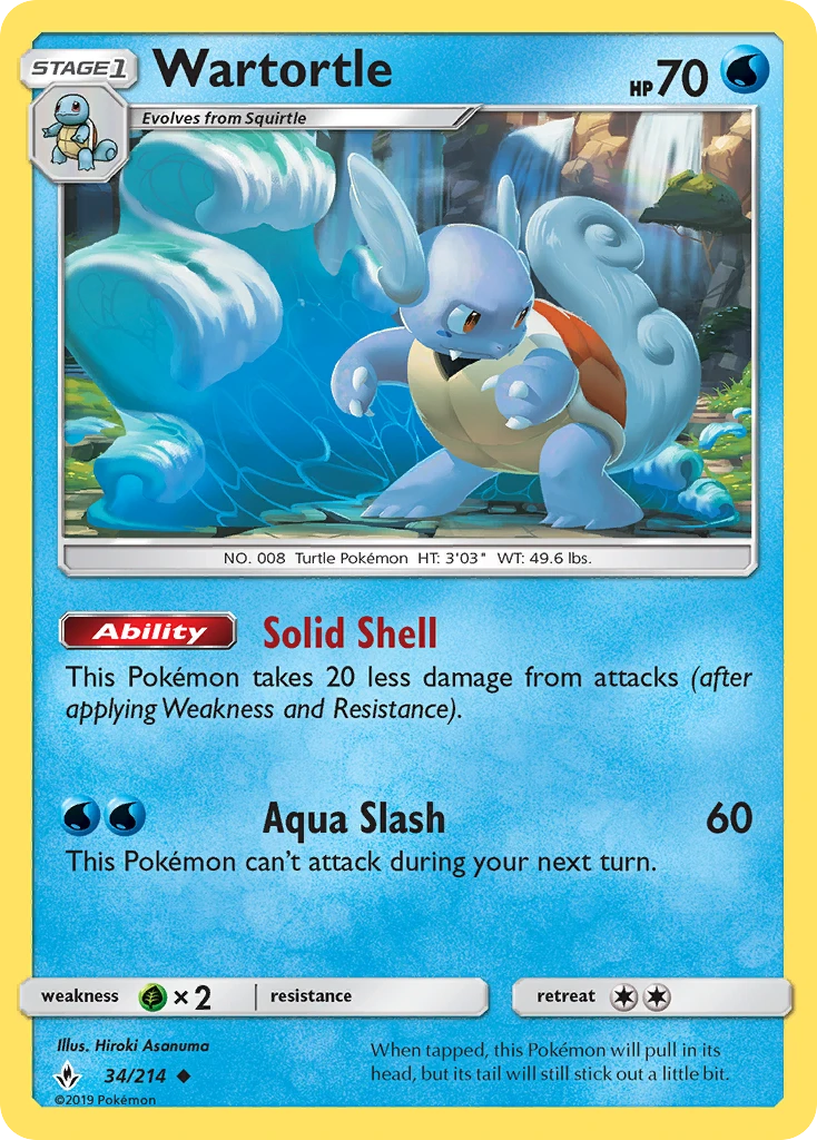 Wartortle, 034/214