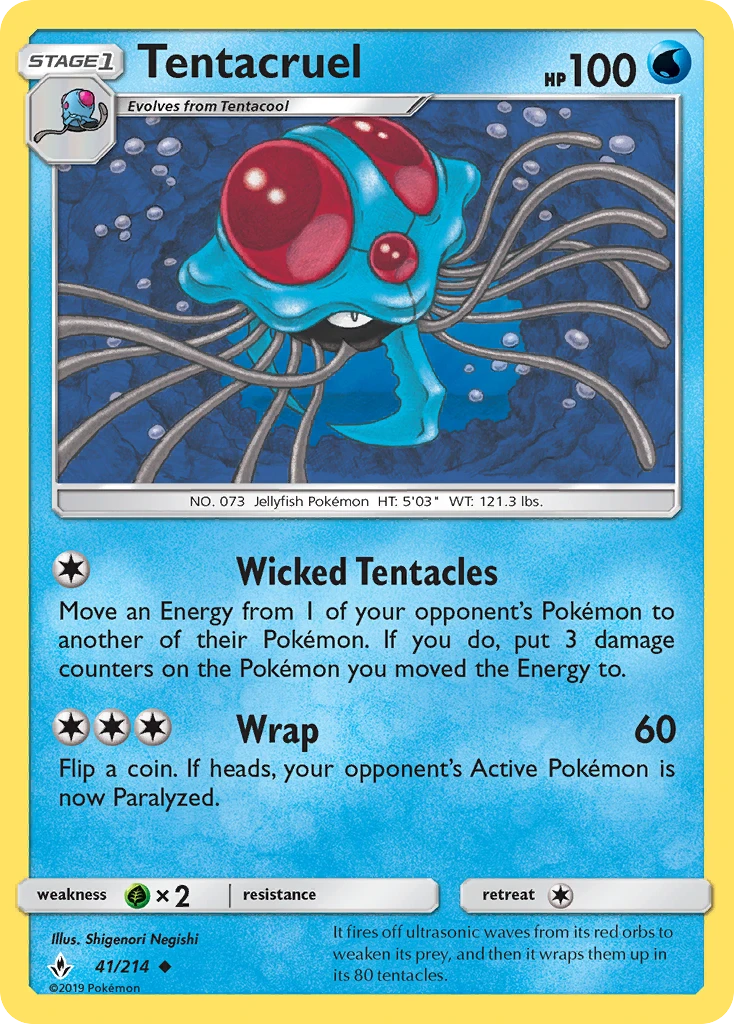 Tentacruel, 041/214