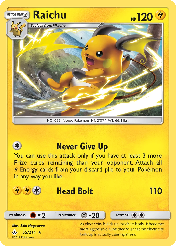 Raichu, 055/214