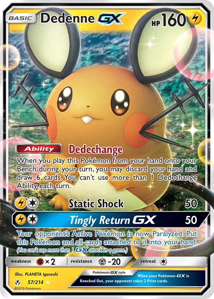 Dedenne-GX, 057/214
