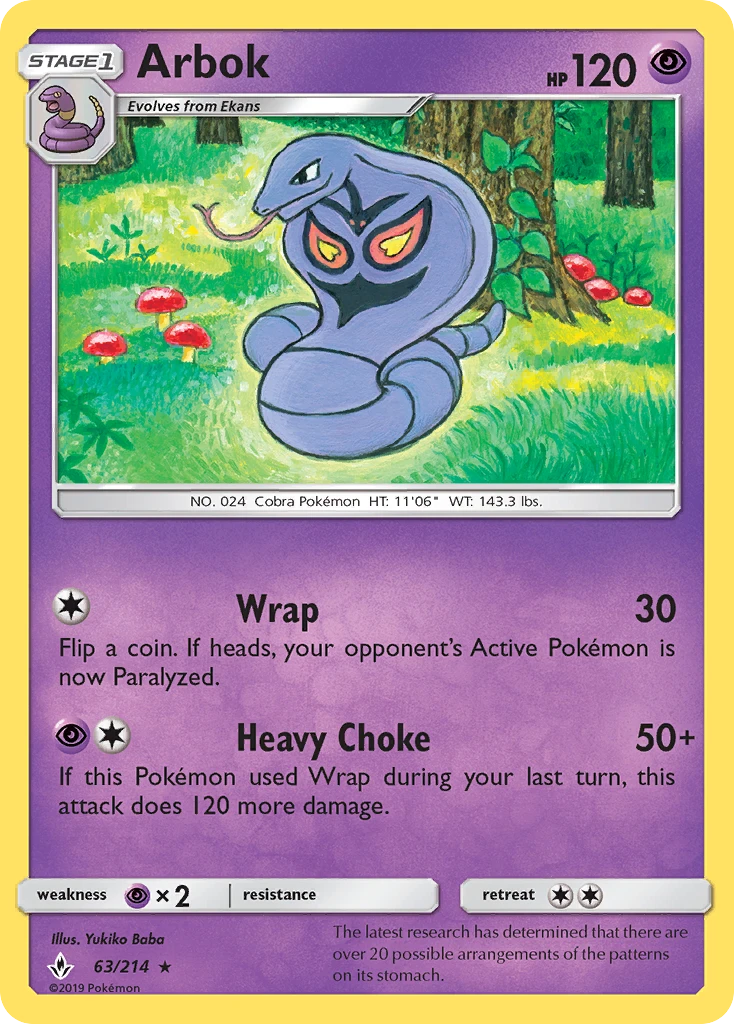 Arbok, 063/214