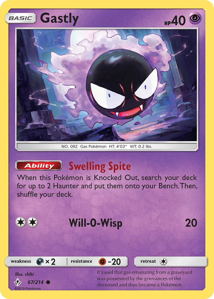 Gastly, 067/214