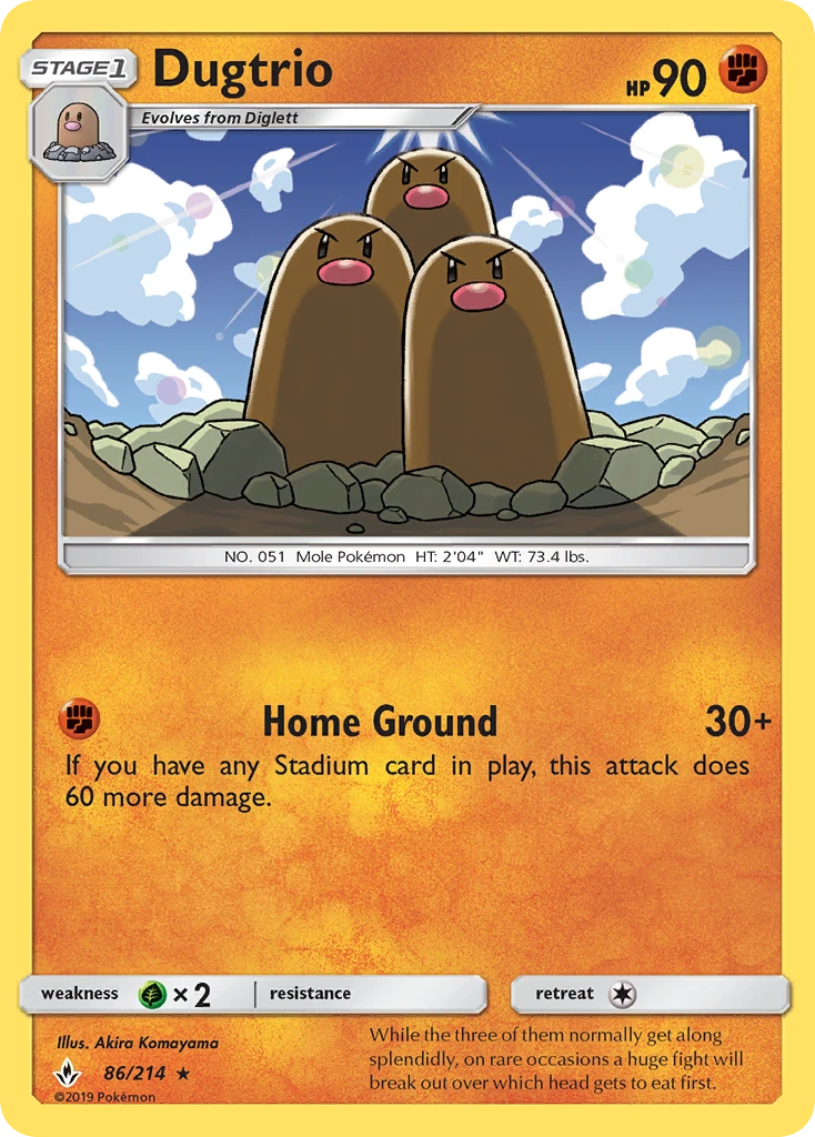 Dugtrio, 086/214
