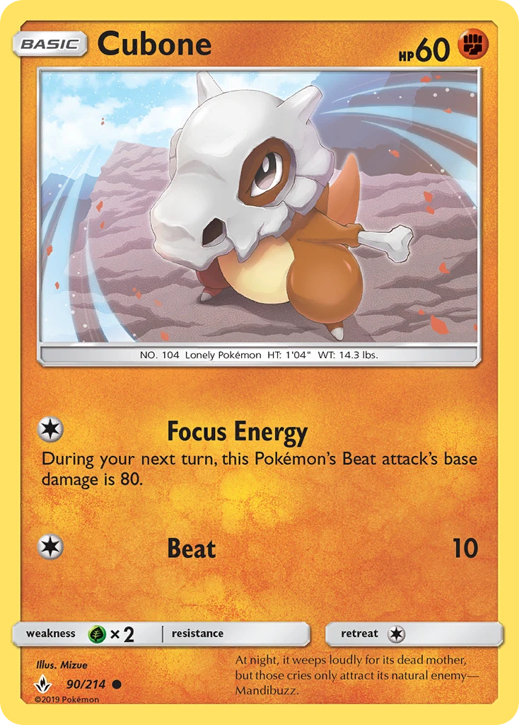 Cubone, 090/214