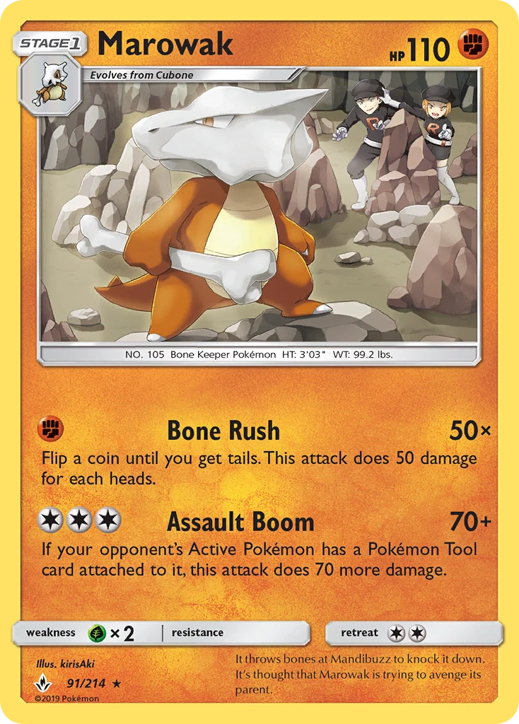 Marowak, 091/214