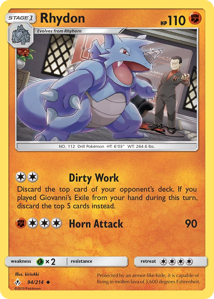 Rhydon, 094/214