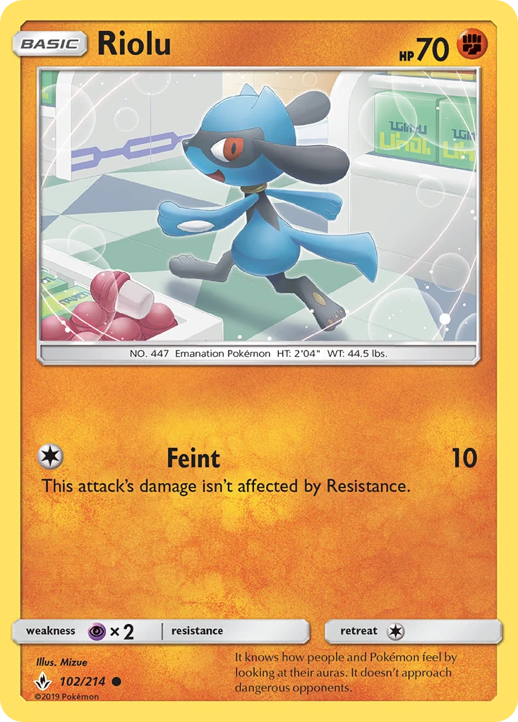 Riolu, 102/214