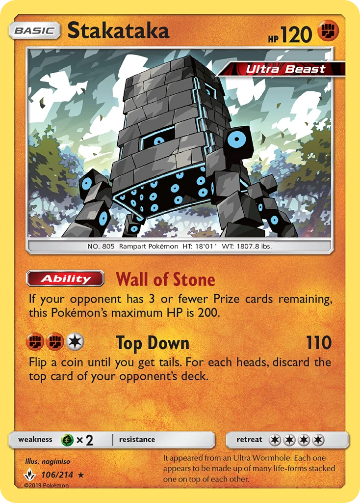 Stakataka, 106/214