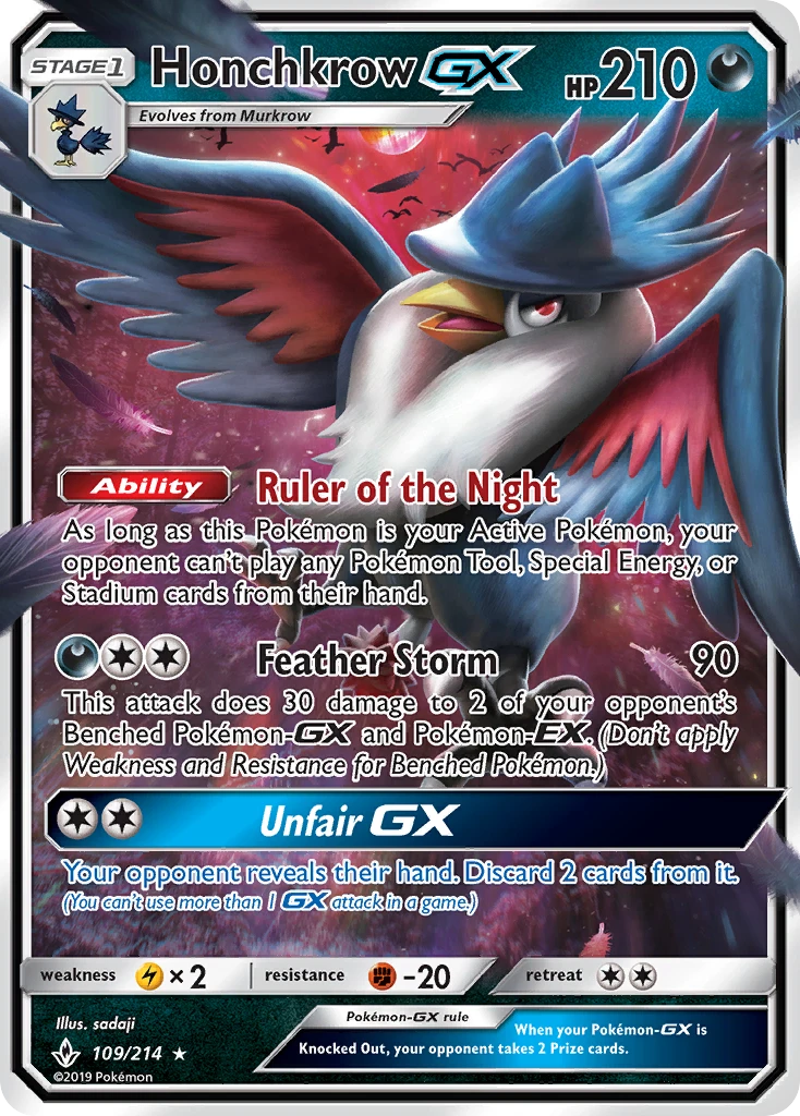 Honchkrow-GX, 109/214