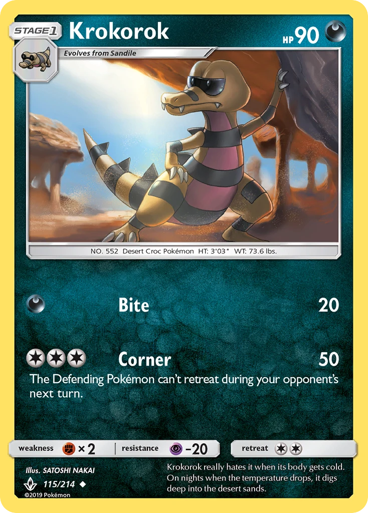 Krokorok, 115/214