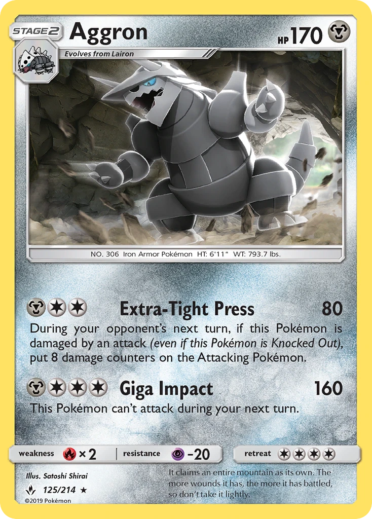 Aggron, 125/214