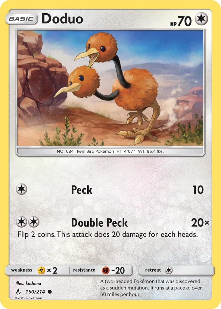 Doduo, 150/214