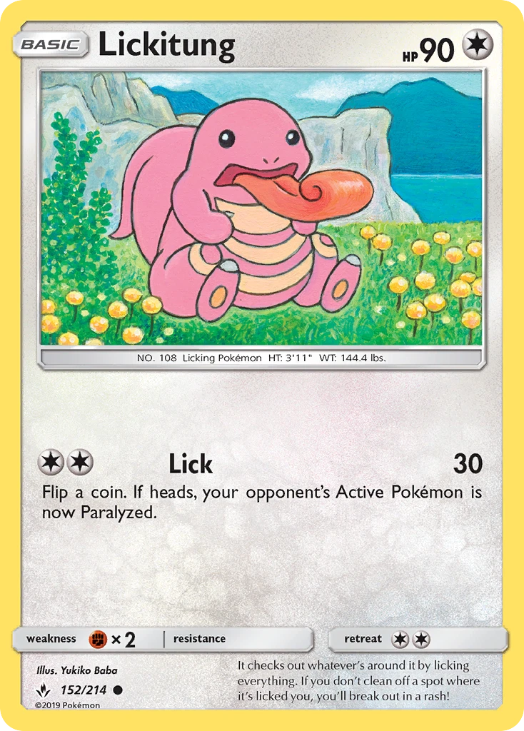 Lickitung, 152/214
