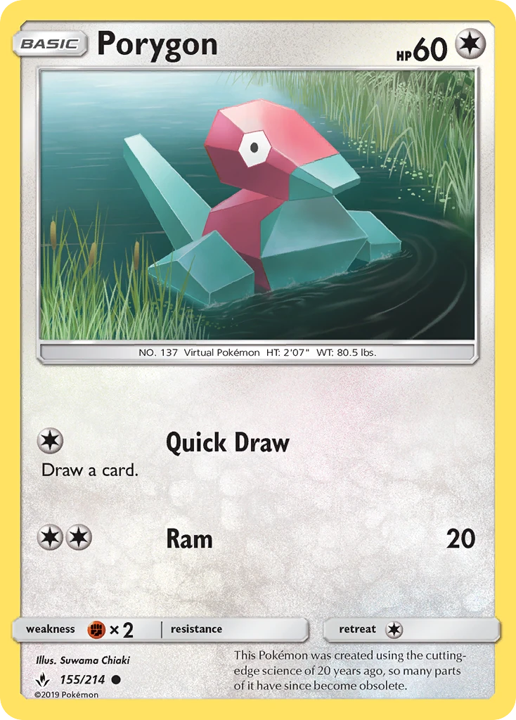 Porygon, 155/214