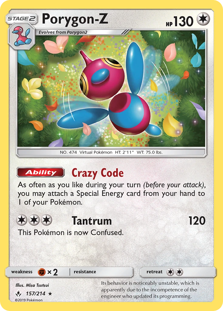 Porygon-Z, 157/214