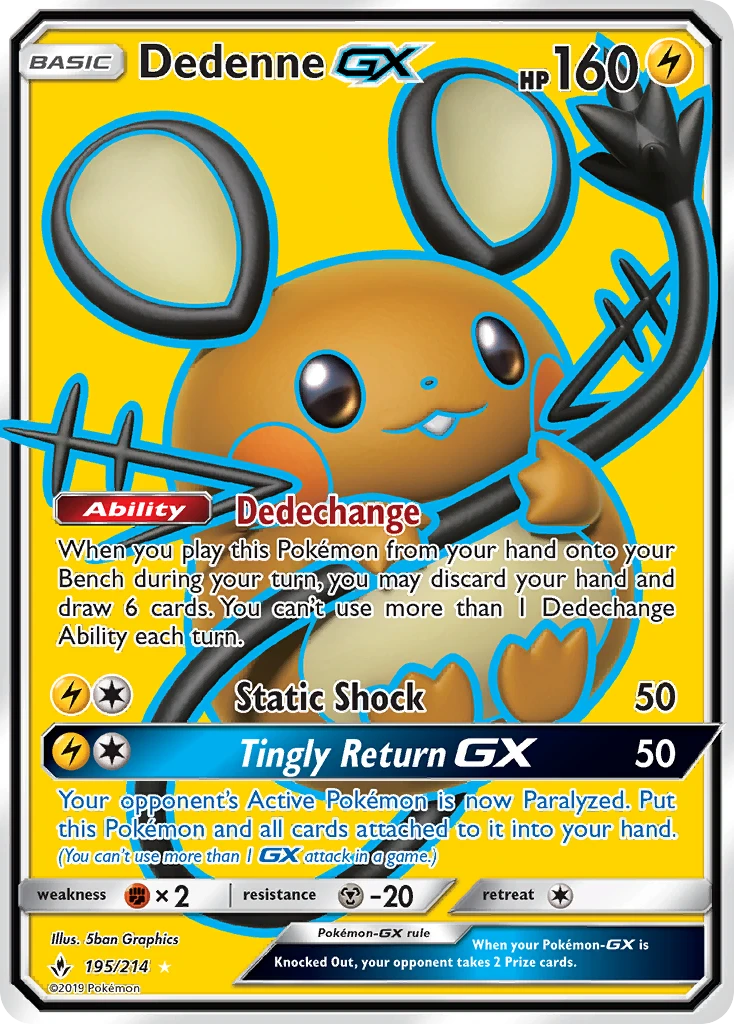 Dedenne-GX, 195/214