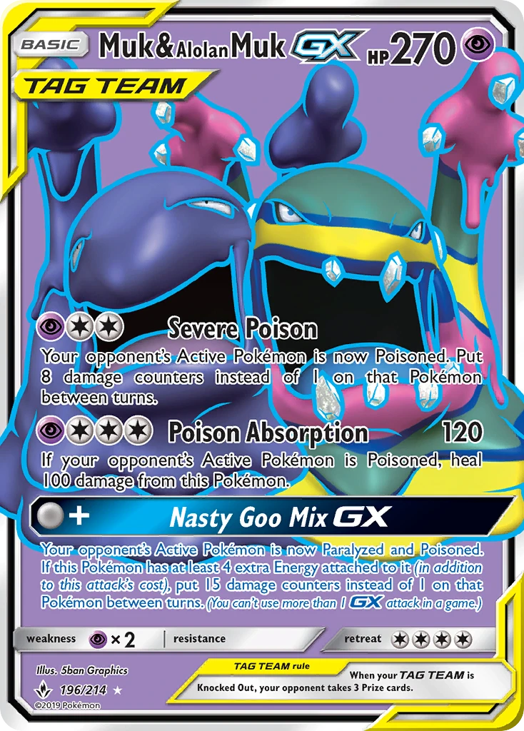 Muk & Alolan Muk-GX, 196/214