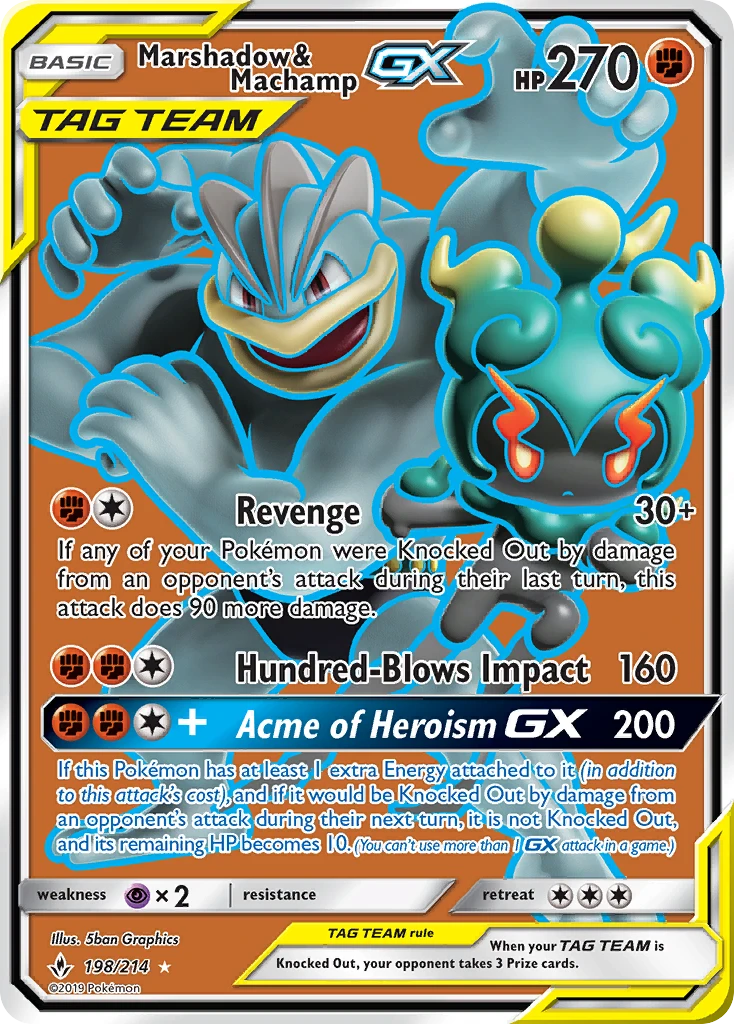 Marshadow & Machamp-GX, 198/214
