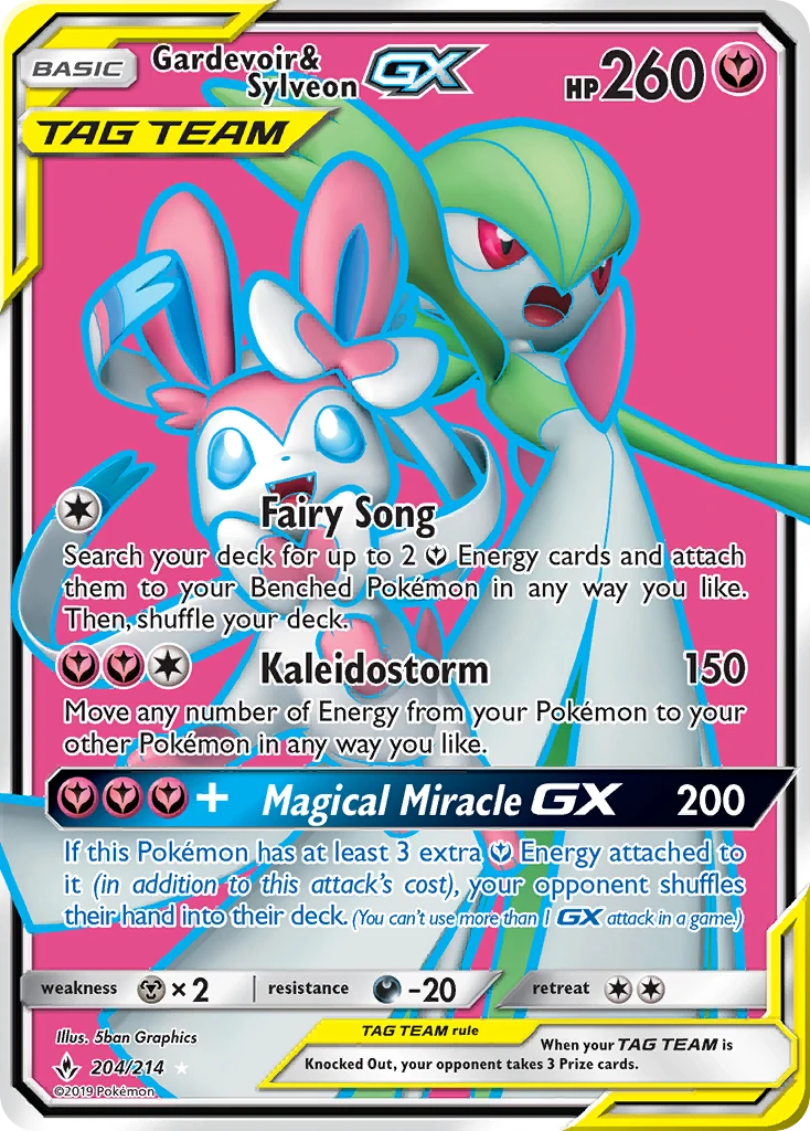 Gardevoir & Sylveon-GX, 204/214