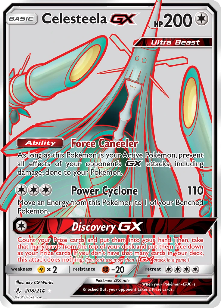 Celesteela-GX, 208/214