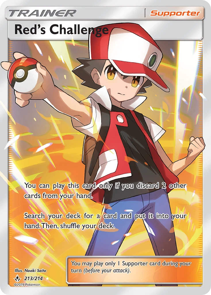 Red's Challenge, 213/214