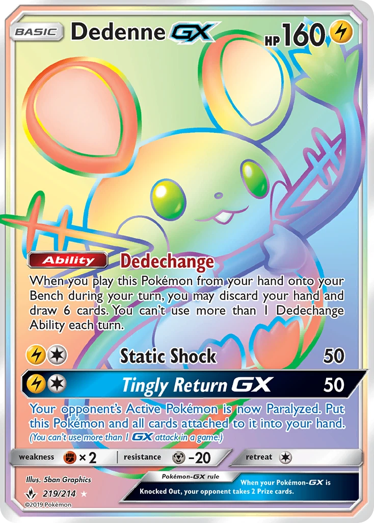 Dedenne-GX, 219/214