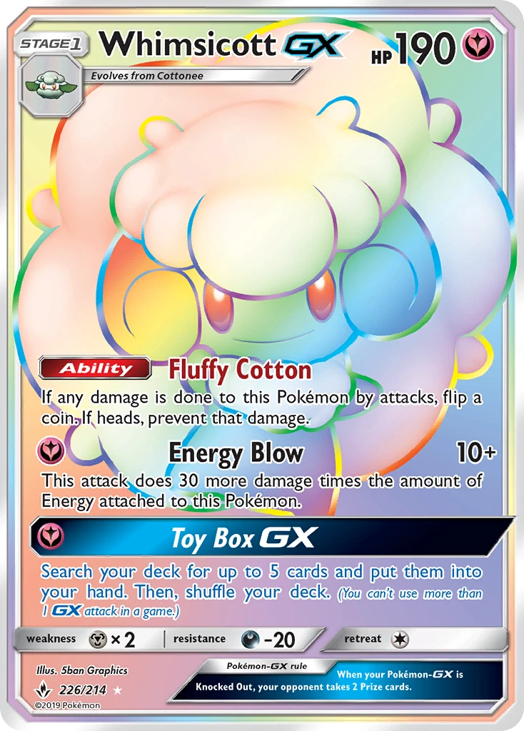 Whimsicott-GX, 226/214